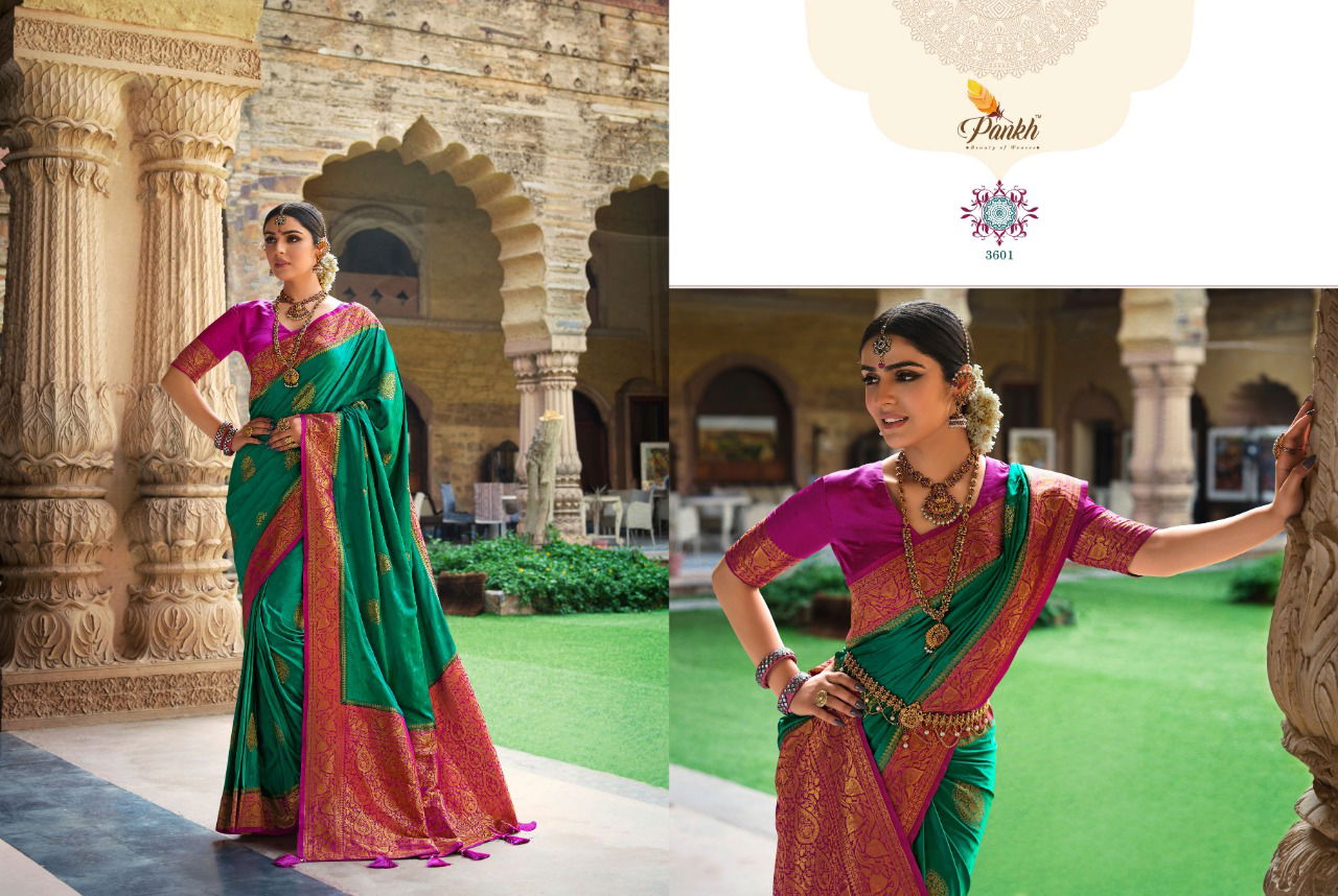 Pankh Ardhangini 2 New Exclusive Wear Satin Silk Designer Saree Collection 